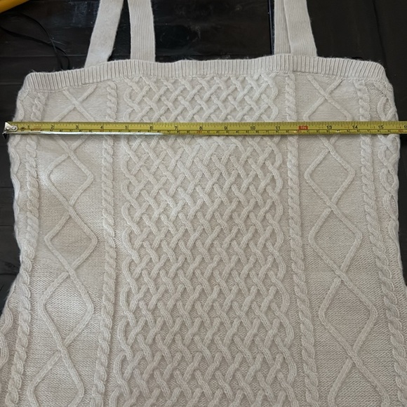 H&M Cream Knit Sleeveless Dress - Picture 4 of 5